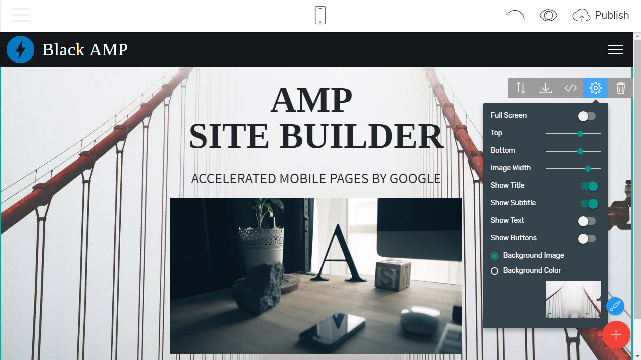 AMP Webpage Creator