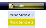 Arrow On Mouse Over sample